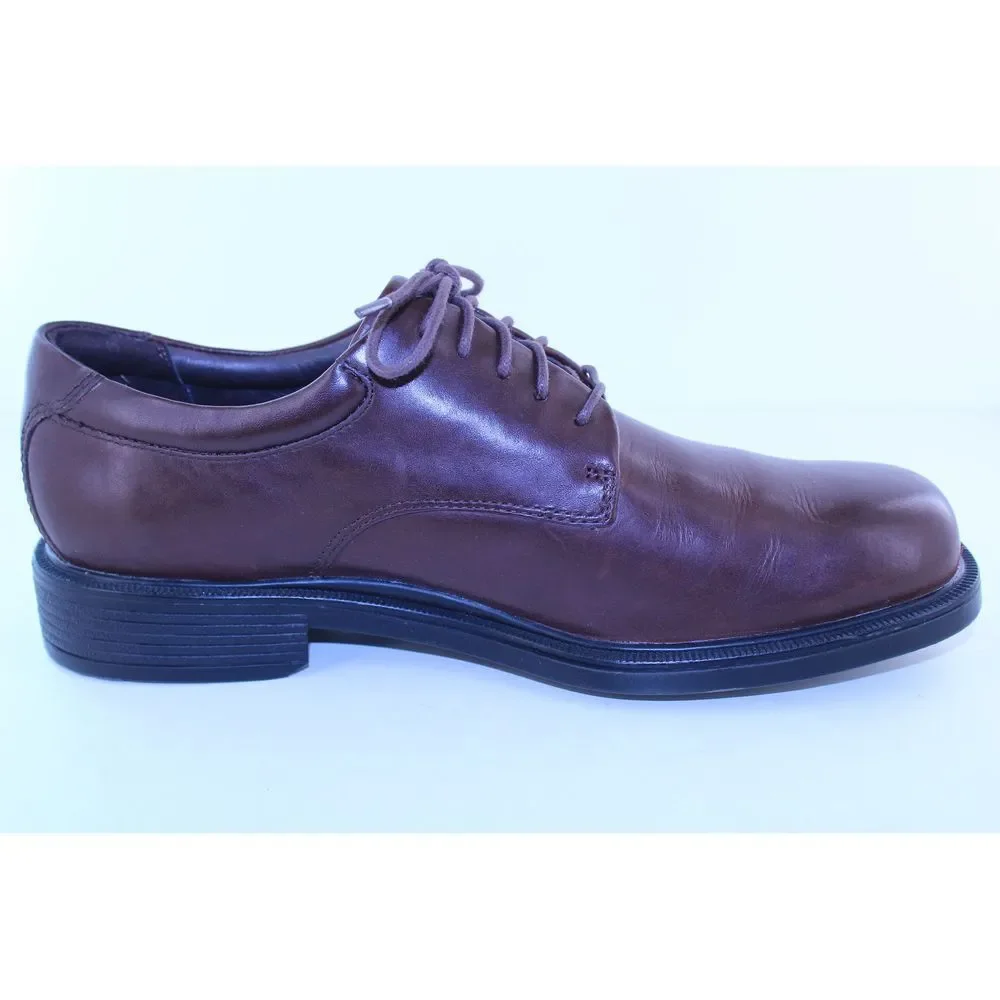 Rockport Margin Brown Leather Lace Up Oxfords 11 M